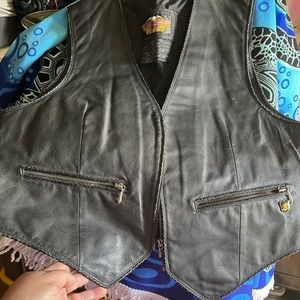 Harley Davidson Leather Vest